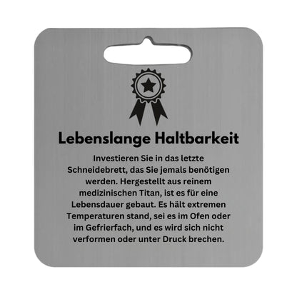 TitanBoards | 100% Reines Titan Schneidebrett