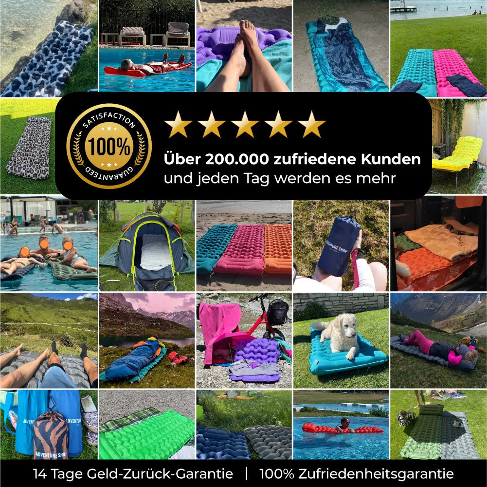 TrailRest | Ultraleichte Isomatte für Schlafkomfort unterwegs