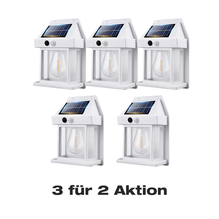 NightSense Pro | Solarbetriebene Wandleuchte mit Präzisionssensor