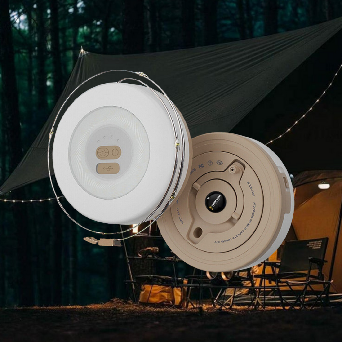 String Lights | Wiederaufladbare LED Camping- & Außenbeleuchtung