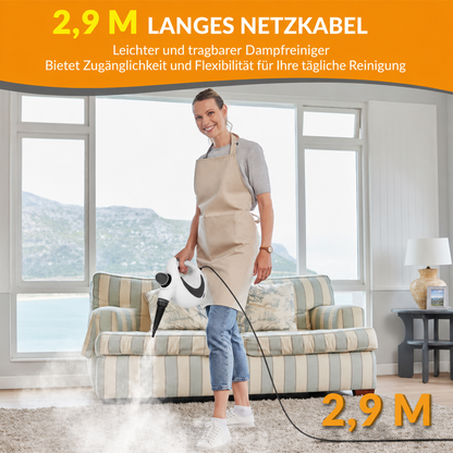 CleanSteam | All-in-One-Dampfreiniger ohne Chemikalien