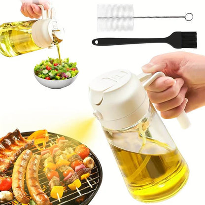 3-in-1 Oil Sprayer | Sauberes und gleichmäßiges Kochen