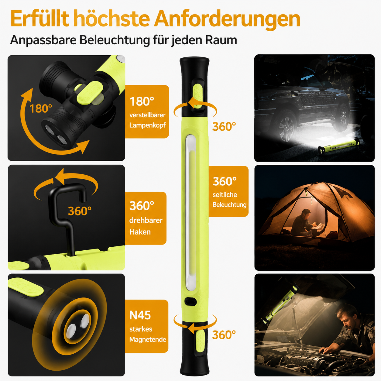 GarageGlow | Optimale Beleuchtung für jede Reparatur