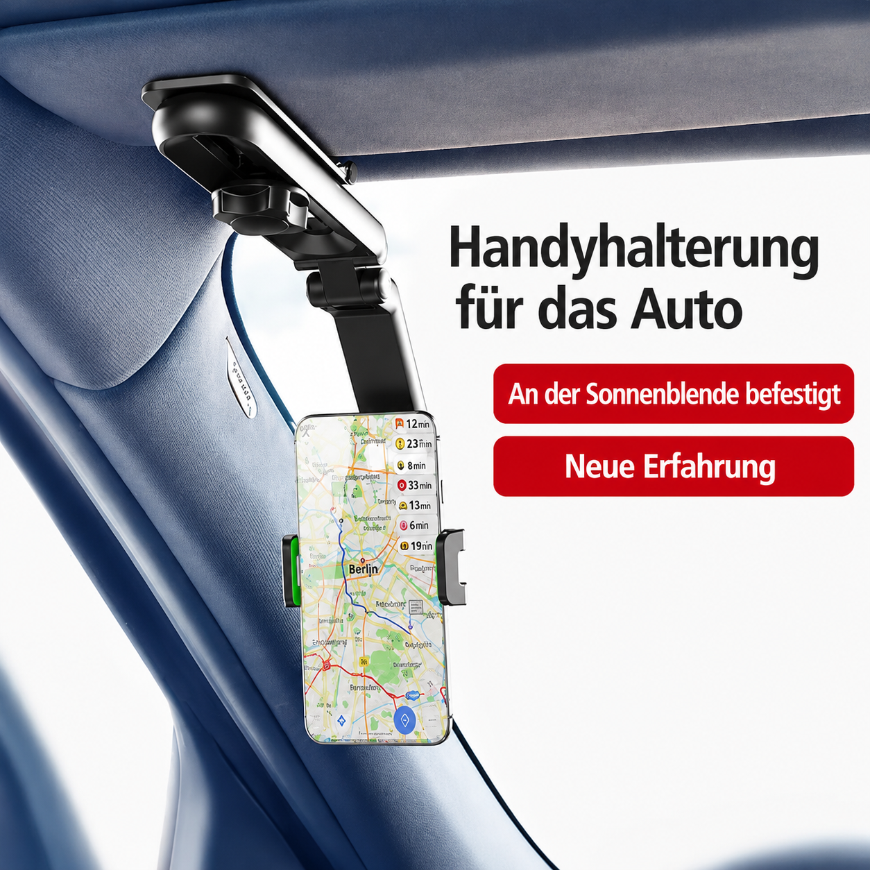 AutoGrip Pro | Dein Smartphone immer griffbereit