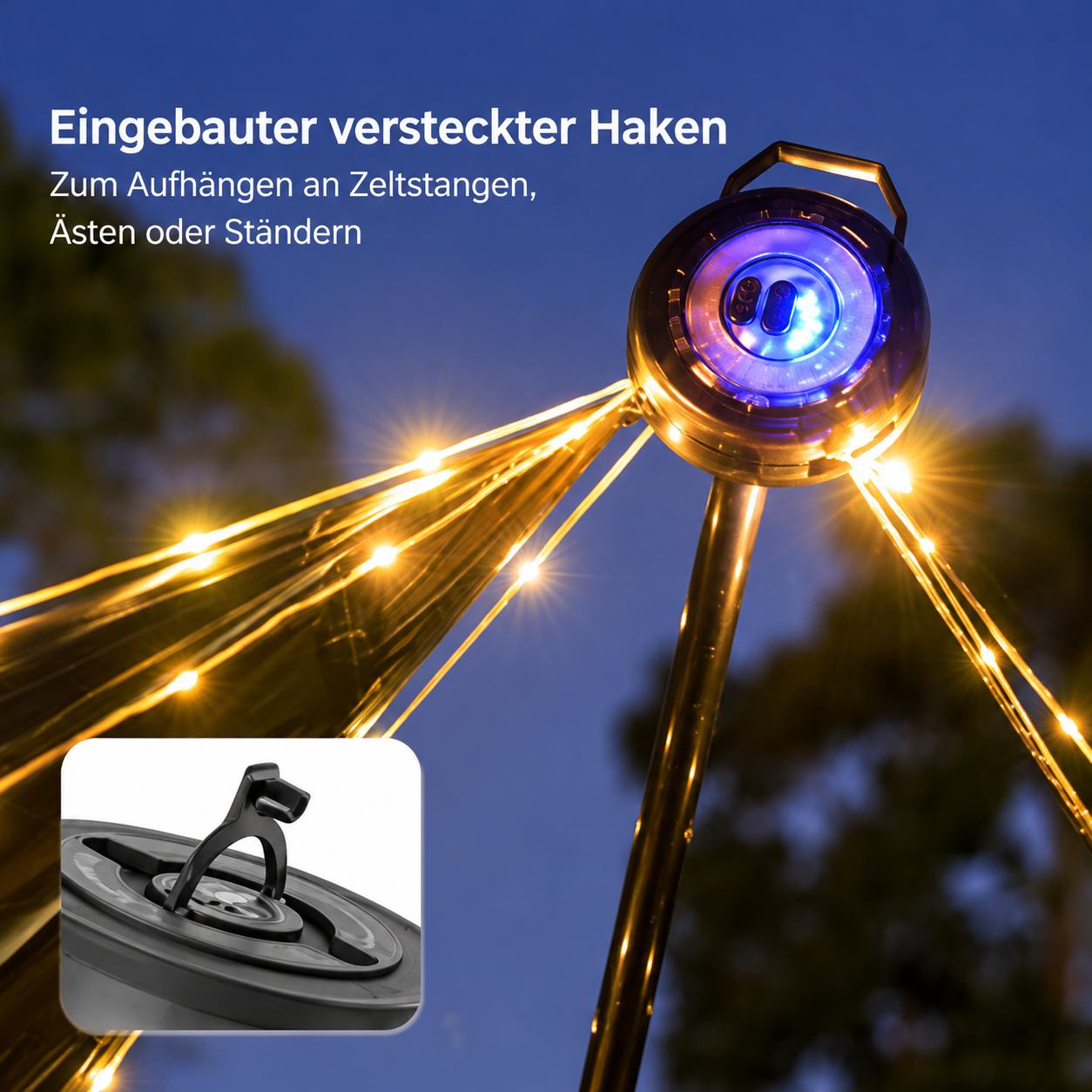 TrailGlow | Multifunktion Campinglaterne