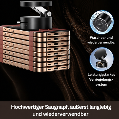 MagnoMount | Superstarker magnetischer Vakuum-Handyhalter!