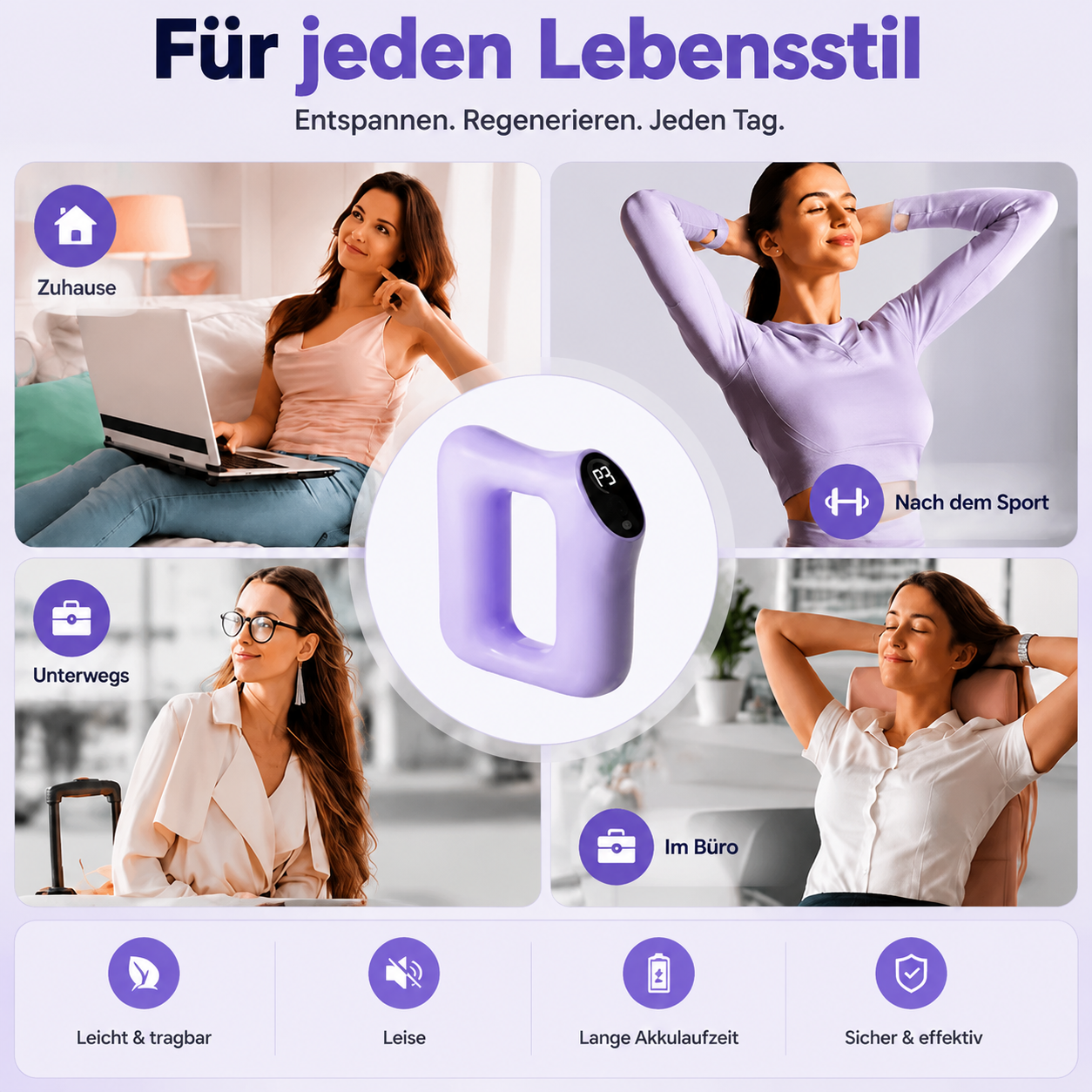 RelaxCore | Intelligenter Massagegürtel
