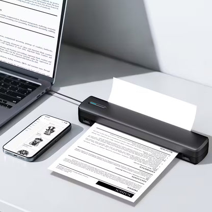 PrintMate | Tragbarer Bluetooth Thermodrucker für Sofortige Ausdrucke