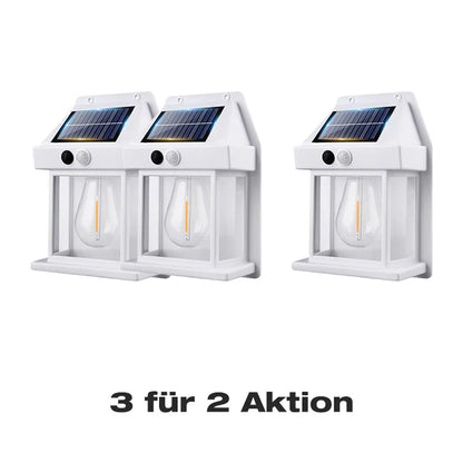 NightSense Pro | Solarbetriebene Wandleuchte mit Präzisionssensor