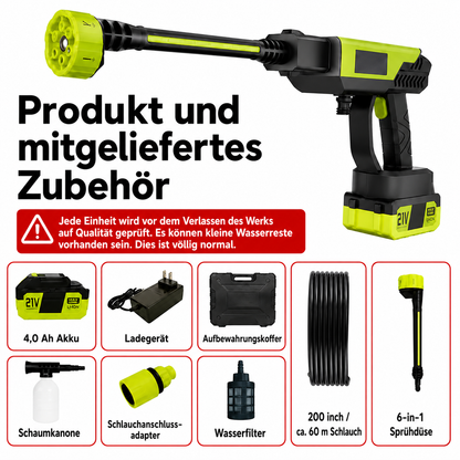 HydroJet Flex | Kraftvolle Reinigung ohne Kabel
