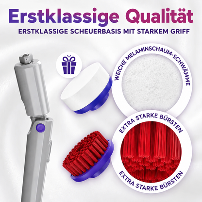 PowerScrub Pro | Mühelos reinigen ohne körperliche Belastung