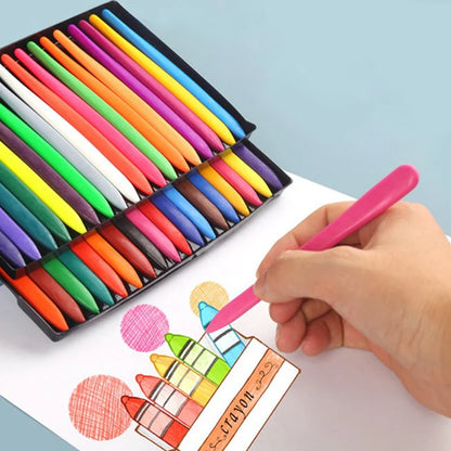 ColorBuddy | Wachsmalstift-Set für Kinder