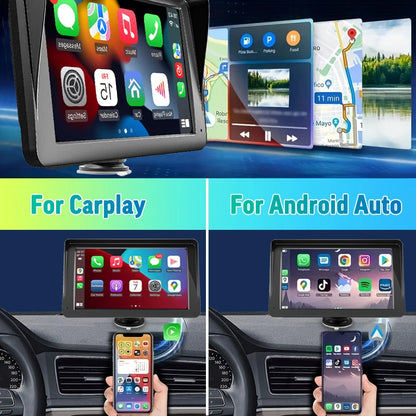 DriveConnect | Tragbare 7-Zoll CarPlay & Android Auto Stereo