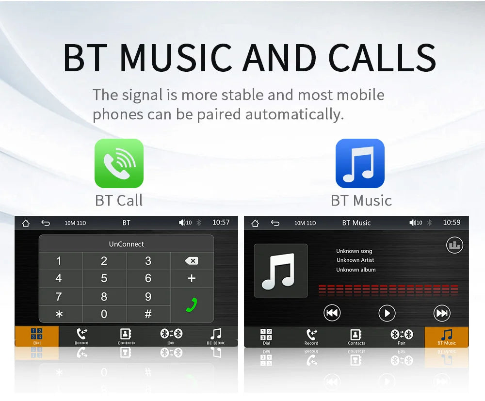 DriveConnect | Tragbare 7-Zoll CarPlay & Android Auto Stereo