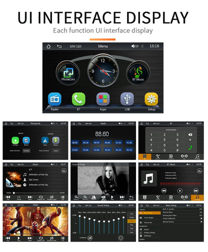 DriveConnect | Tragbare 7-Zoll CarPlay & Android Auto Stereo