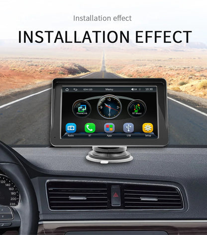 DriveConnect | Tragbare 7-Zoll CarPlay & Android Auto Stereo