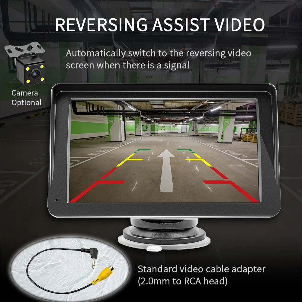 DriveConnect | Tragbare 7-Zoll CarPlay & Android Auto Stereo