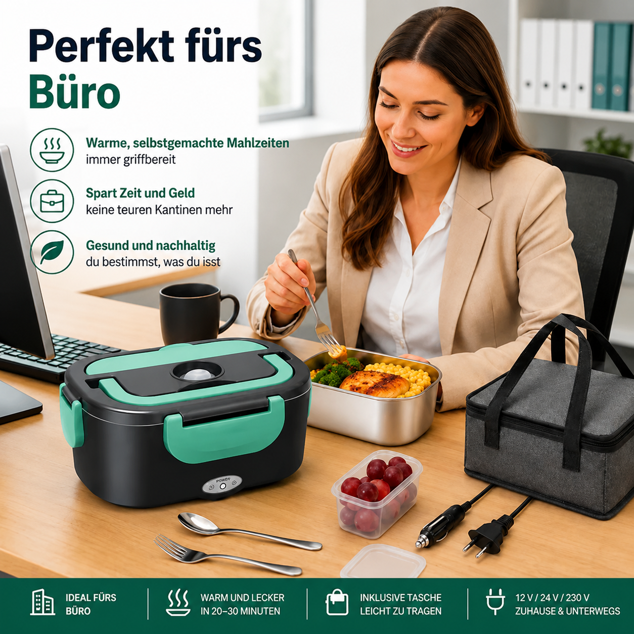 WarmBox | Wärmen Sie Ihr Mittagessen schnell und einfach auf!