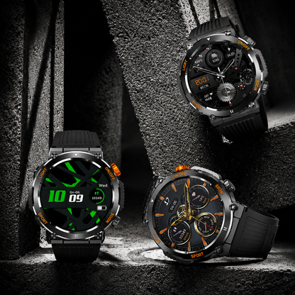 MotionTrack Smartwatch | Vernetzt, Aktiv und Stilvoll