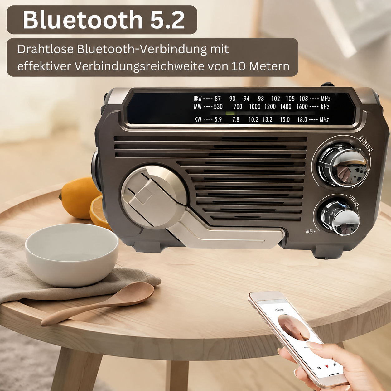 SafeWave | Notfallradio Sicherheit bei Stromausfall