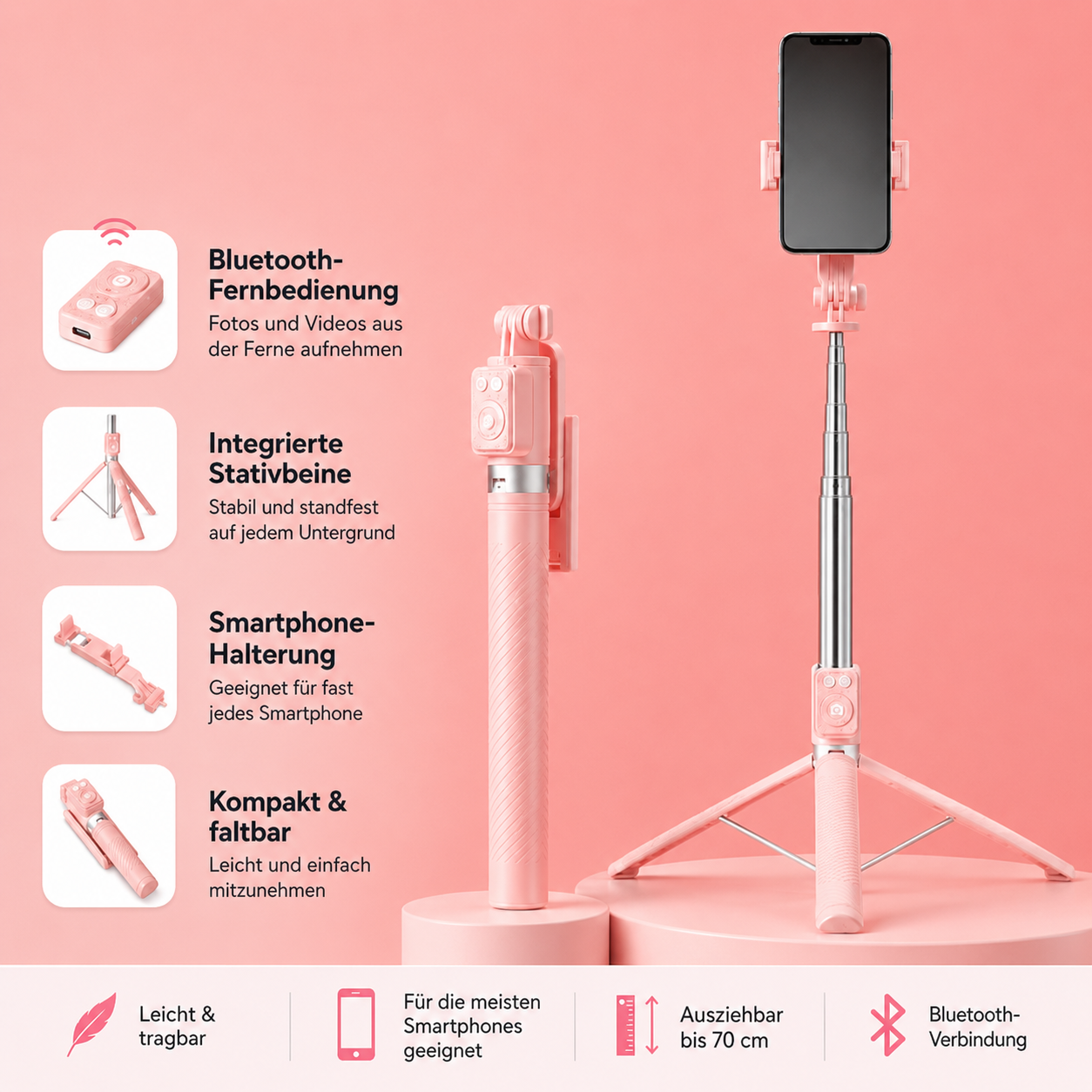 SmartShot | Stabile Fotos und Videos überall aufnehmen