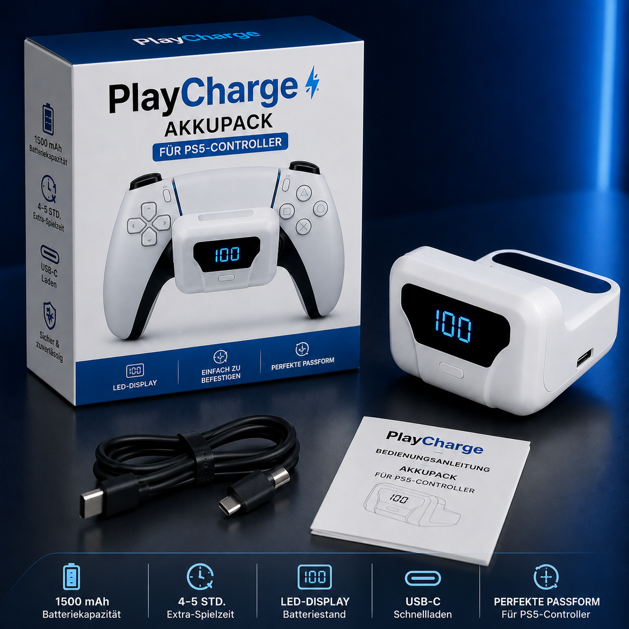 PlayCharge | Länger spielen ohne Ladepausen