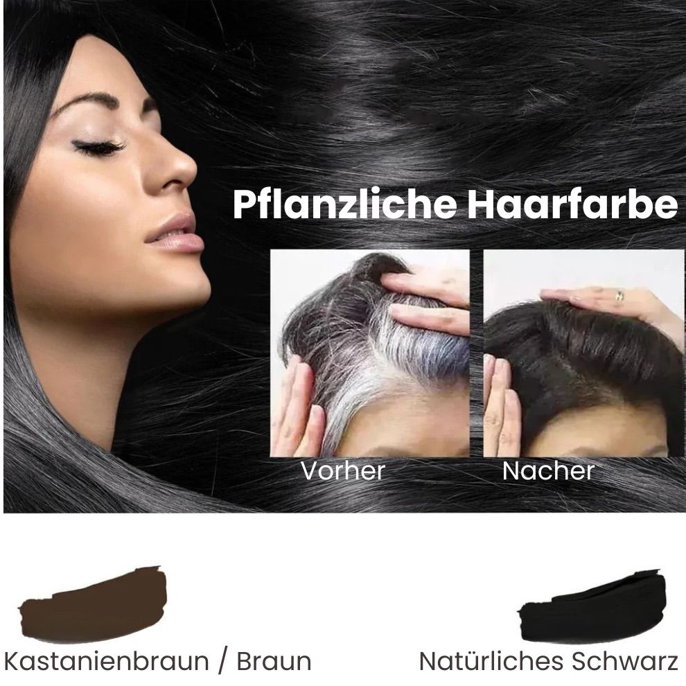 PureGlow | Pflanzliche Haarfarbe für Glänzendes & Gesundes Haar