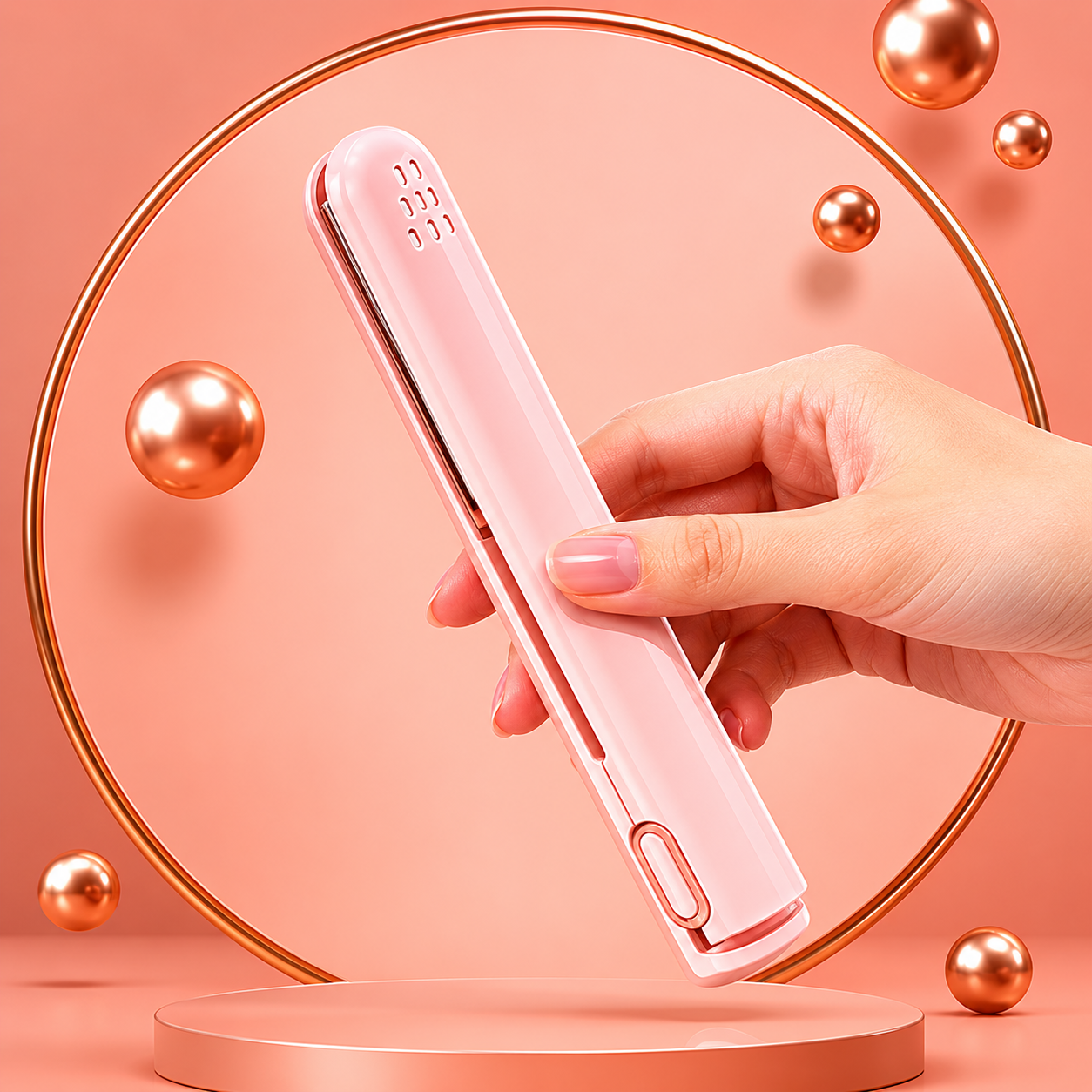 Curling Iron | Mini-Styling-Tool für glänzendes Haar