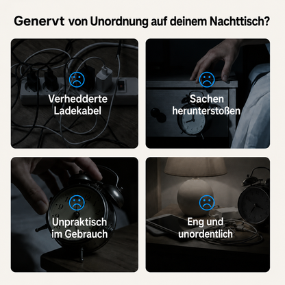 LumiCharge Pro | Mehr Ordnung auf dem Nachttisch