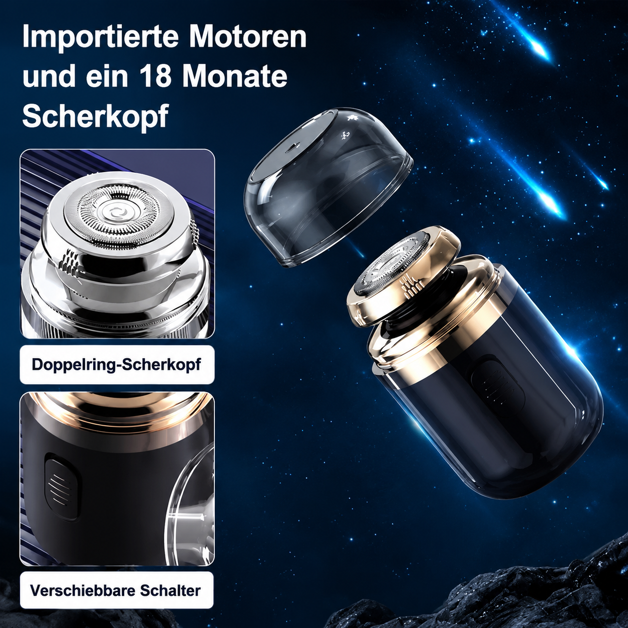 SmartShaver | Kabelloser Elektrorasierer