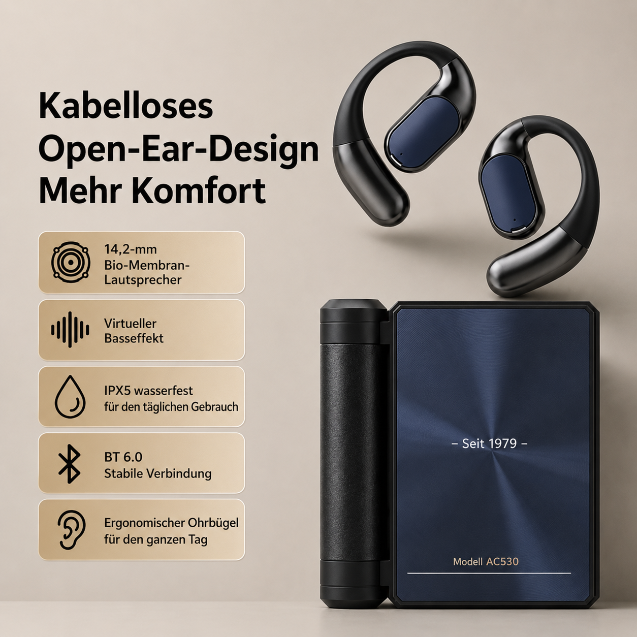 NovaSound | Drahtloser Musikgenuss ohne Ablenkung