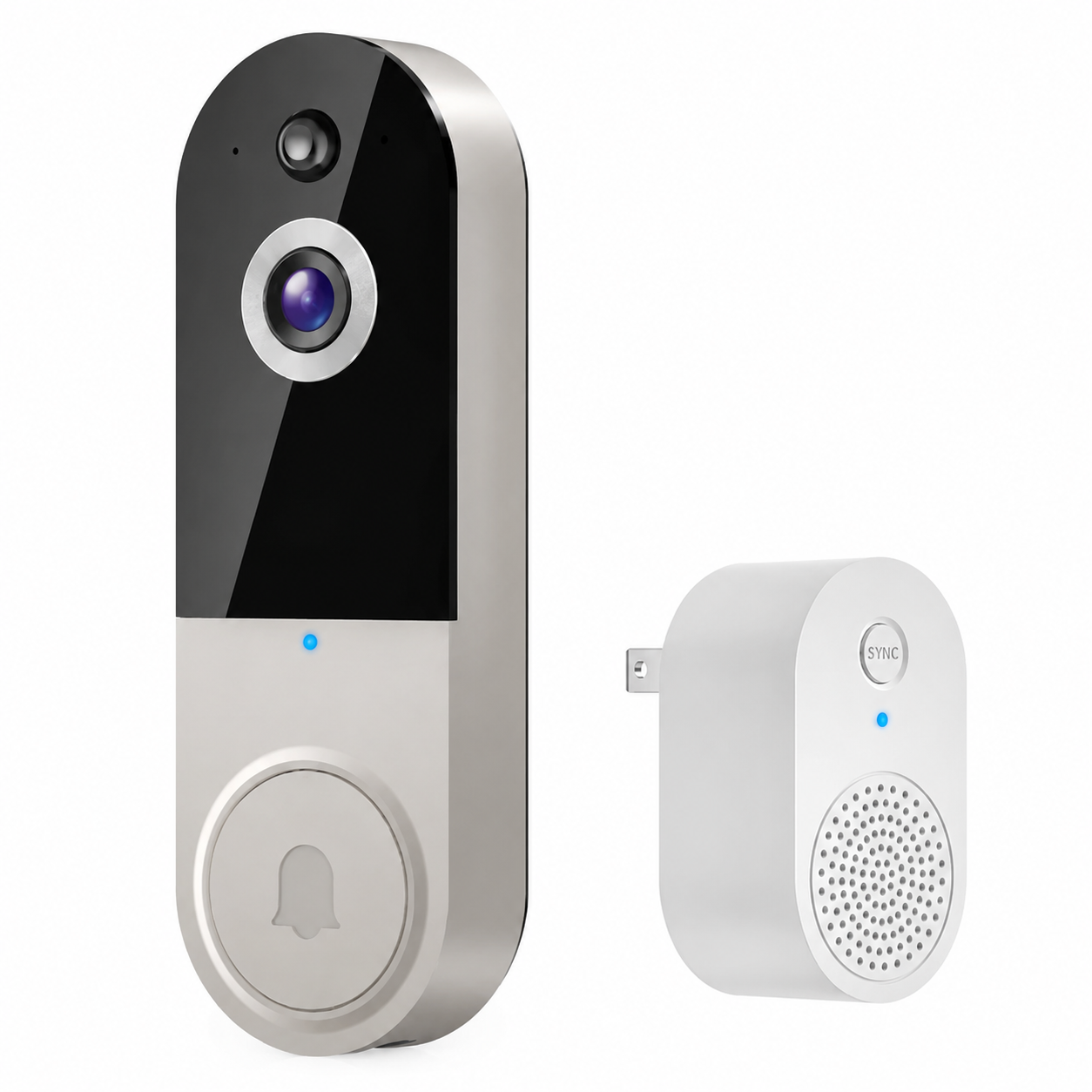 DoorVision | WLAN-Türklingel mit Nachtsicht und Gegensprechfunktion