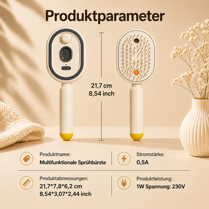 SteamBrush | Frizzfreie Haare mühelos stylen