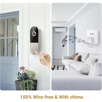 DoorVision | WLAN-Türklingel mit Nachtsicht und Gegensprechfunktion