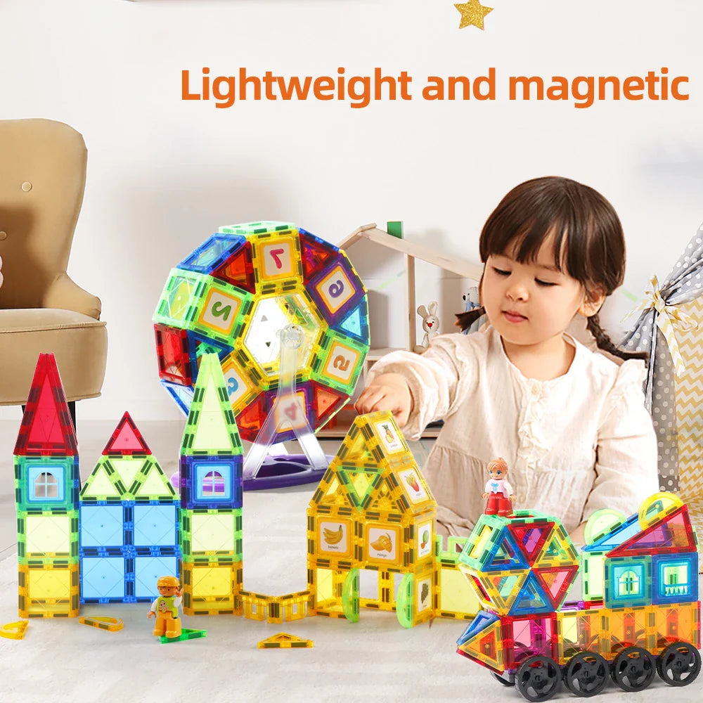 MagnaCreaties | Kreative Magnetische Bauplatten für Kinder