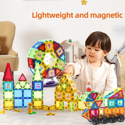 MagnaCreaties | Kreative Magnetische Bauplatten für Kinder