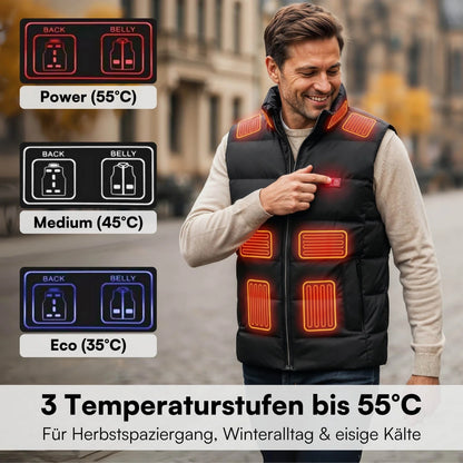 CozyTemp | Behewest Weste für Rundum Komfort