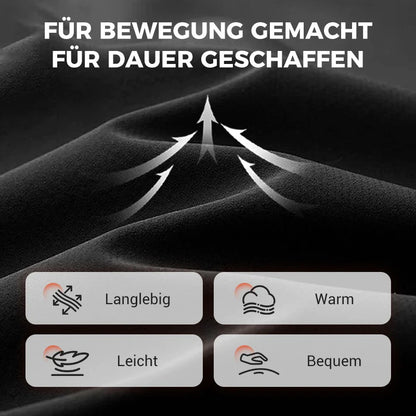 WarmShield Pro | Gepolsterte Windjacke mit Sofortigem Komfort