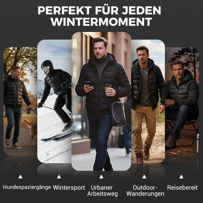 WarmShield Pro | Gepolsterte Windjacke mit Sofortigem Komfort
