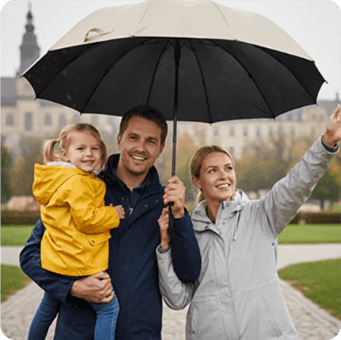 StormGuard Schirm | Zuverlässiger Schutz bei jedem Wetter