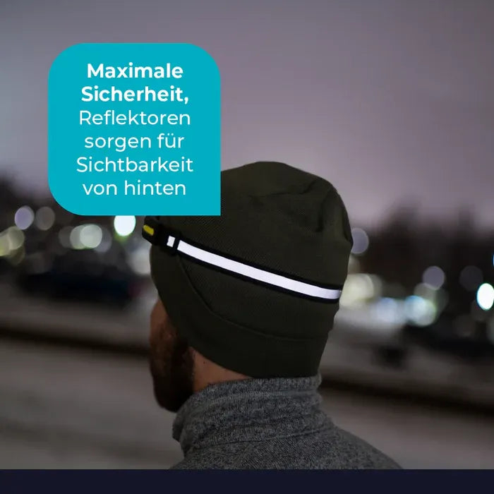 GlowBeam | USB-Stirnlampe für Laufen & Outdoor-Abenteuer