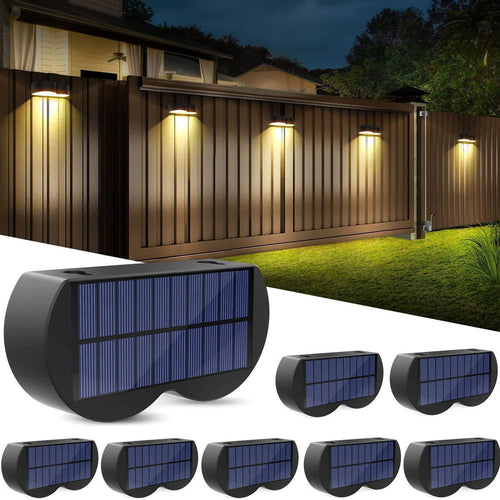 LumiGuard | Solar LED Treppenbeleuchtung mit Bewegungsmelder (2er-Pack)