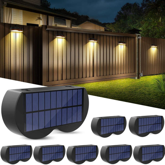 LumiGuard | Solar LED Treppenbeleuchtung mit Bewegungsmelder (2er-Pack)