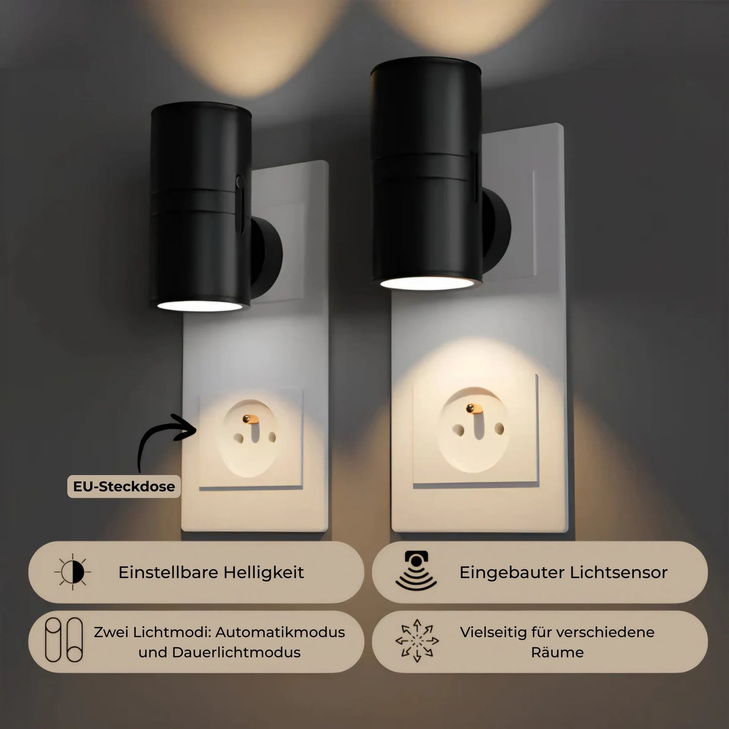 NightBeam | Intelligentes LED Nachtlicht für Jeden Raum