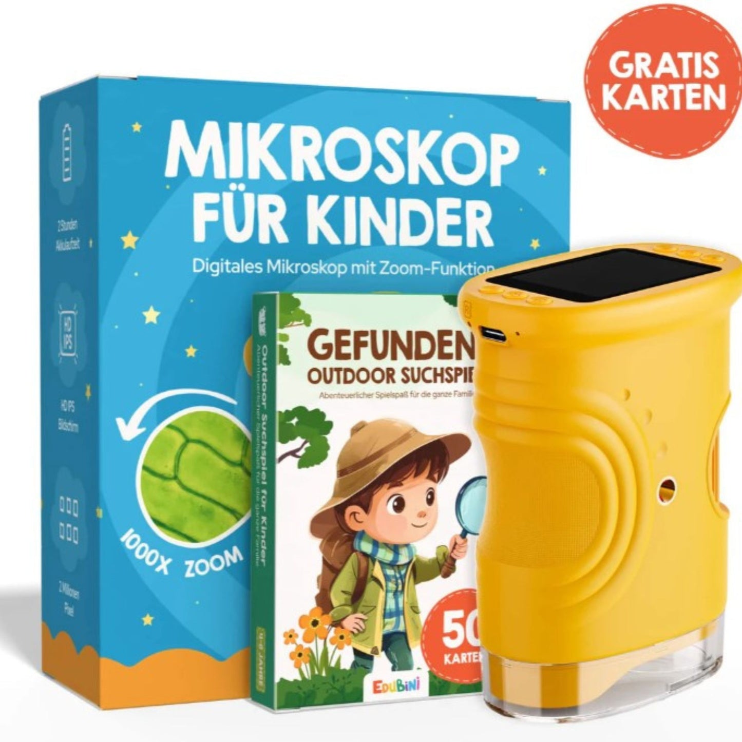ScienceFun | Abenteuer-Mikroskop für Zuhause