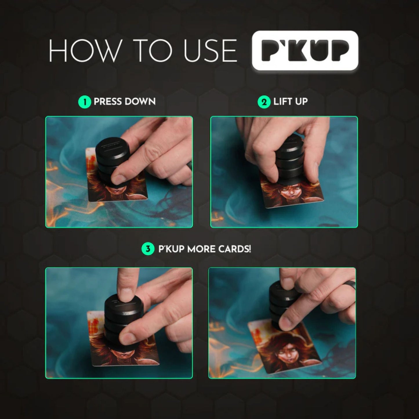 CardMaster | Intelligentes Werkzeug zum einfachen Aufnehmen von Karten