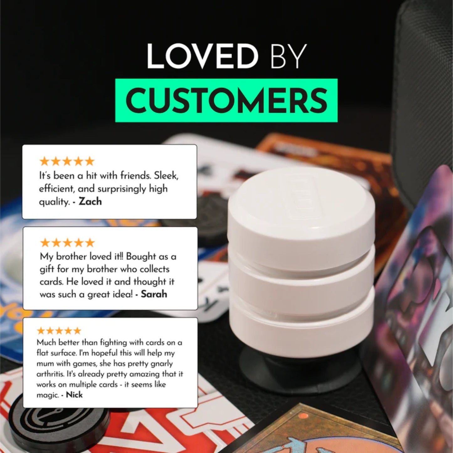 CardMaster | Intelligentes Werkzeug zum einfachen Aufnehmen von Karten