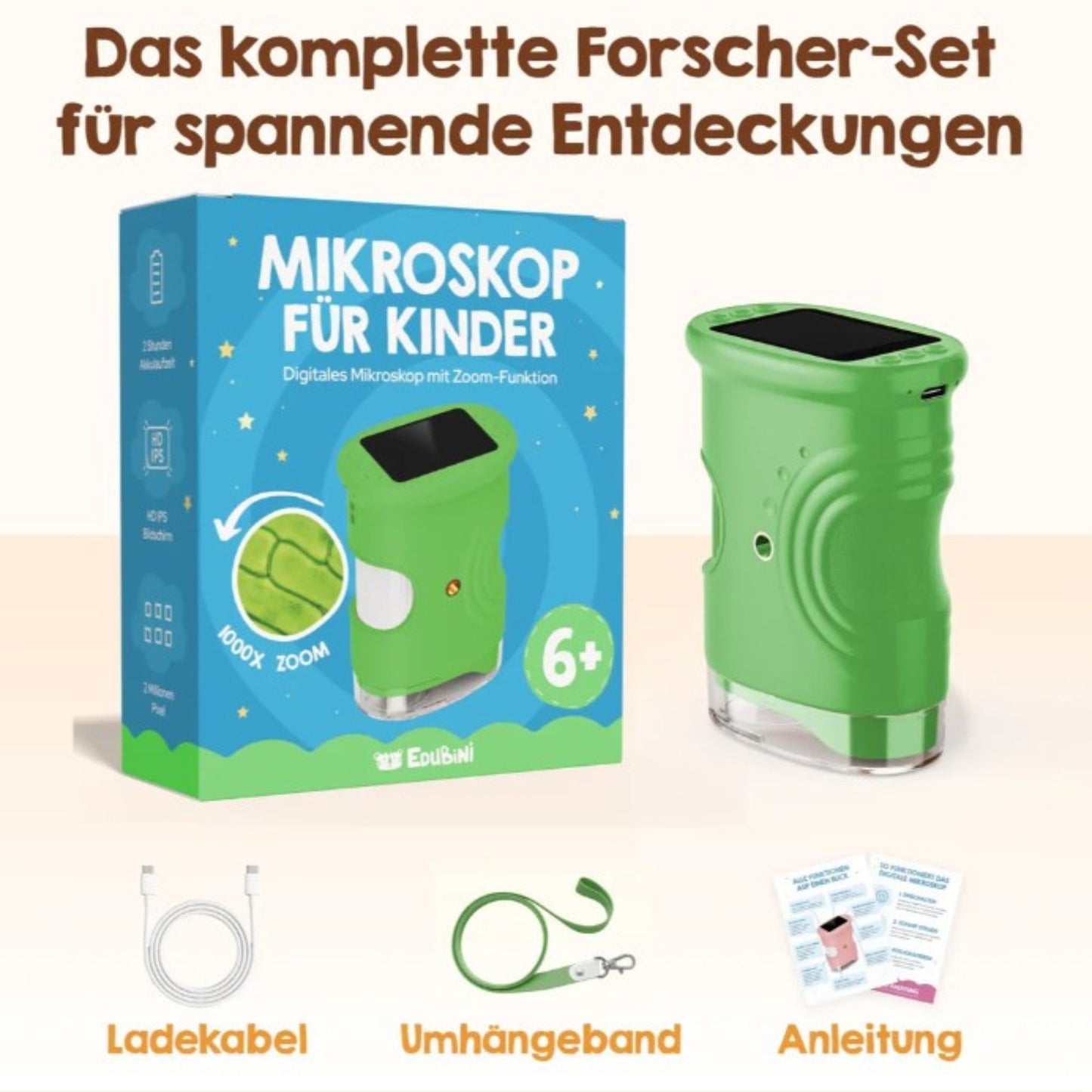 ScienceFun | Abenteuer-Mikroskop für Zuhause