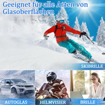 ClearView | Antibeschlag-Tuch für Sofort Klare Sicht auf Brillen & Helme