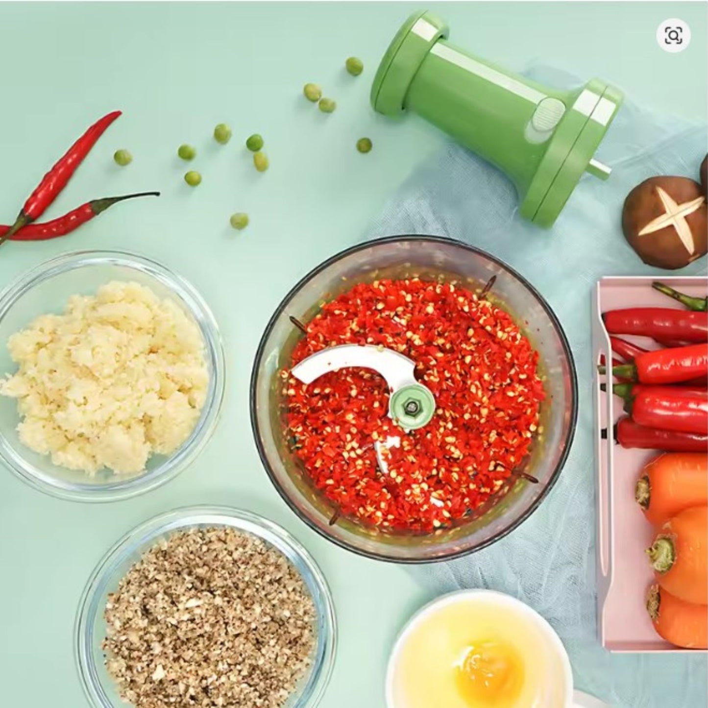 MeatMaster | Leistungsstarker Fleisch und Gemüsehacker